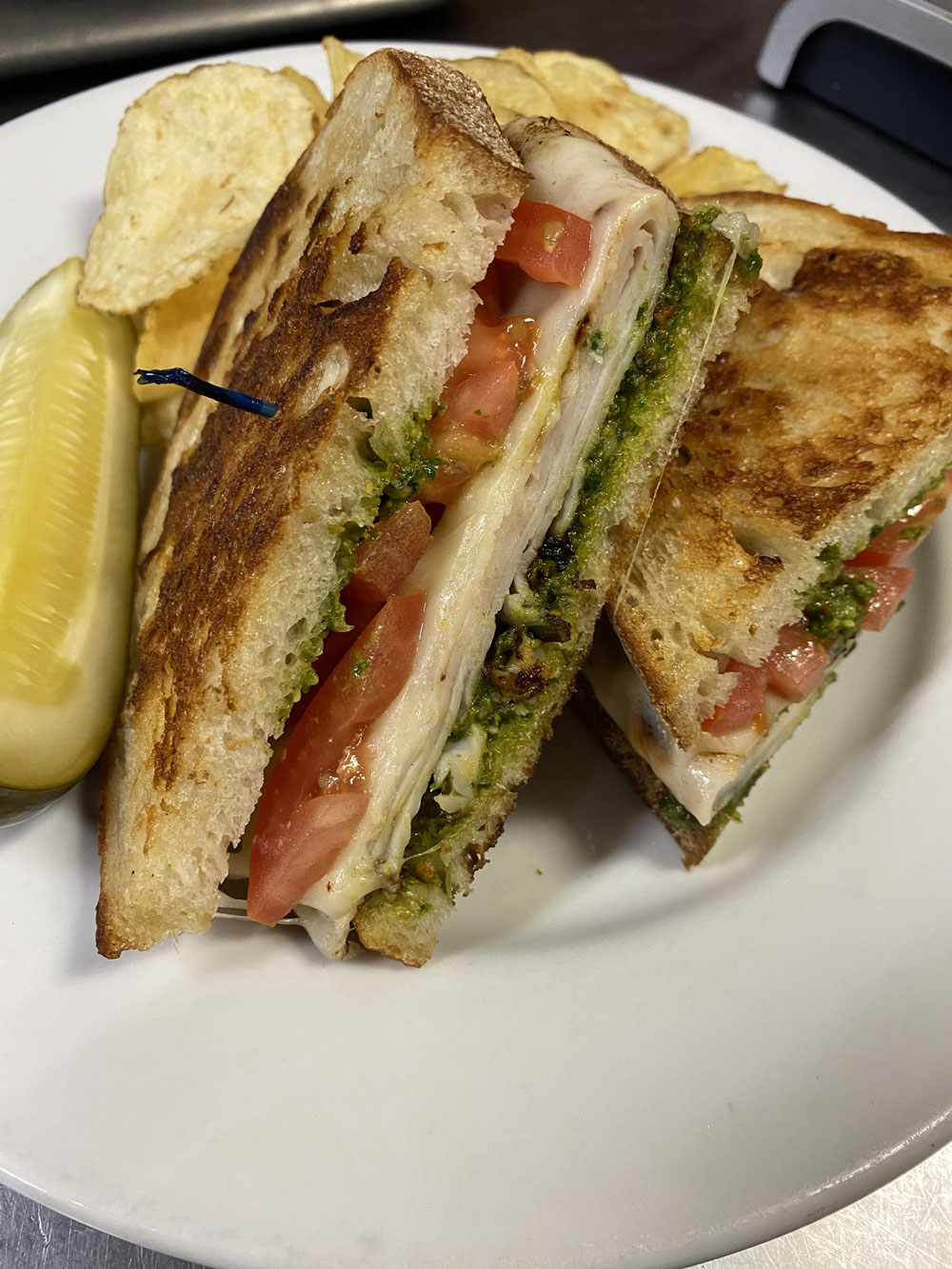 Turkey Pesto Melt